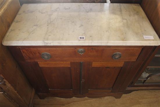 Marble top washstand